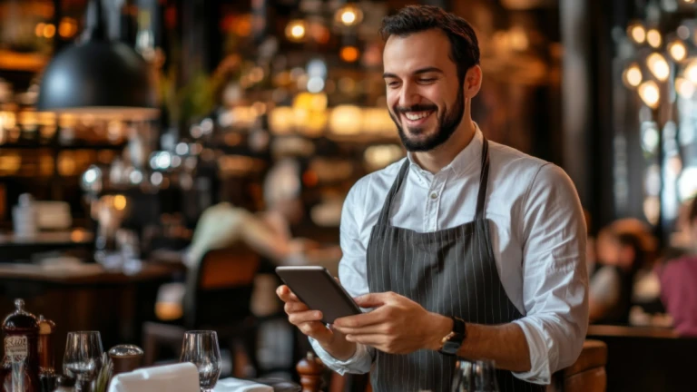 POS mobil pentru restaurante